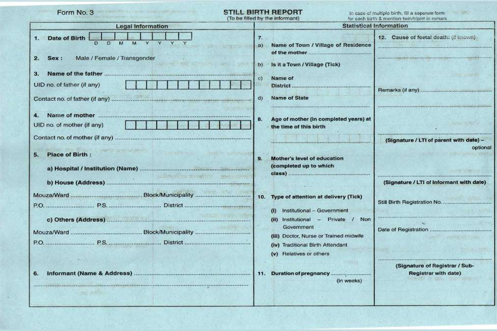 Janma Mrityu Tathya – Forms 7 Form 3